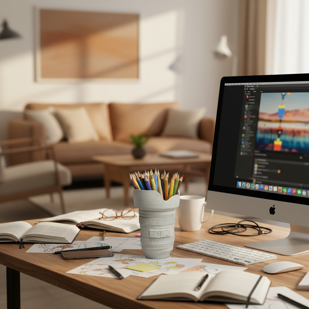 Focus Vase / Pen Holder