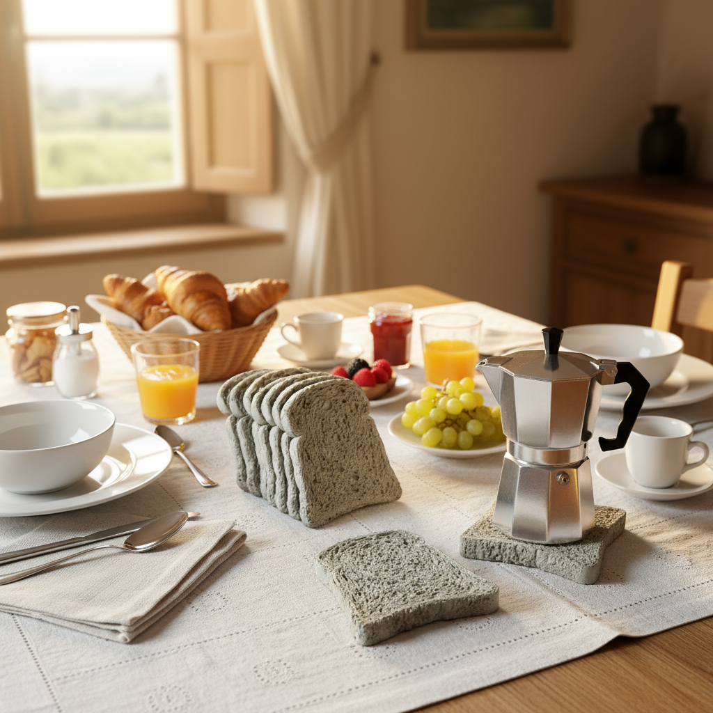 Toast sotto bicchiere / sotto pentola